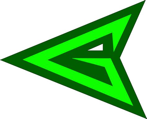 Green Arrow Emblem By Van Helblaze On Deviantart Green Arrow Logo