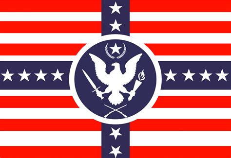 My Flag For The American Union State By 115usmvalor On Deviantart