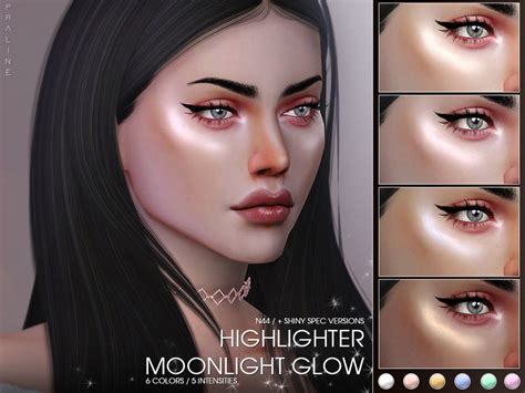 The Sims Resource Moonlight Glow Highlighter N44