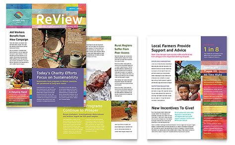 Nonprofit Newsletter 5 Examples Format Sample Examples