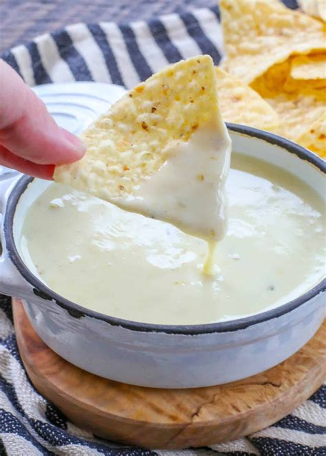 The best restaurant style queso dip is EASY to make! | Best queso