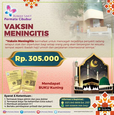 Vaksin Meningitis – RS Permata Cibubur