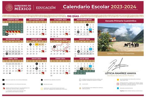Publica SEP Calendario Escolar 2023 2024 Canal 7 SLP 2023
