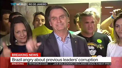 Brazil Elects Bolsonaro As President Youtube