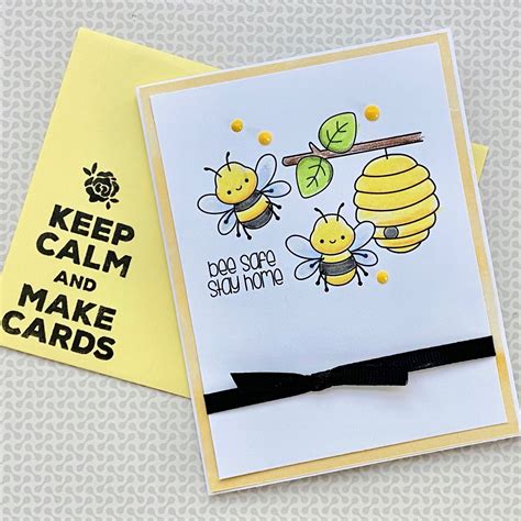 Bee Cards Bee Cards Funny Birthday Cards Diy Handmade Greeting