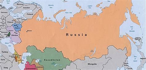 كم تبلغ مساحة روسيا