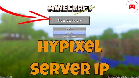 Minecraft Hypixel Server Ip Address Pc Youtube