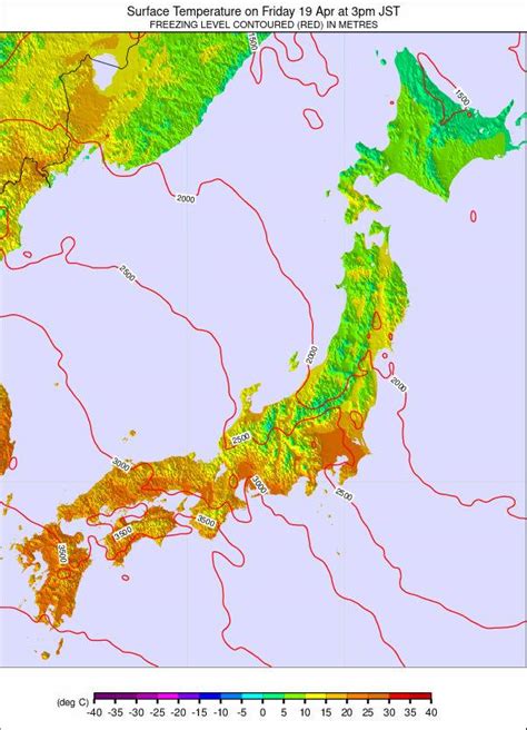 Japan Temperature Forecast