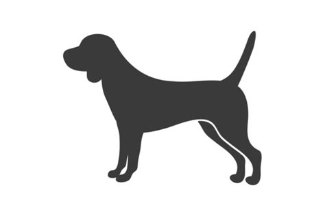 Basset Hound Silhouette Dog Silueta Sha Gráfico Por Smartstartstocker
