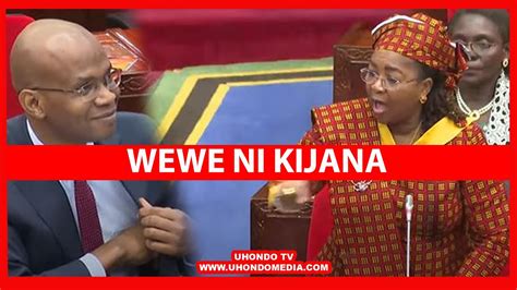Mama Salma Kikwete Ashindwa Kujizuia Kwa Waziri Makamba Wewe Ni Kijana