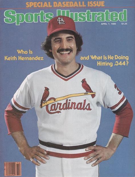 St Louis Cardinals Legend Keith Hernandez Baseball