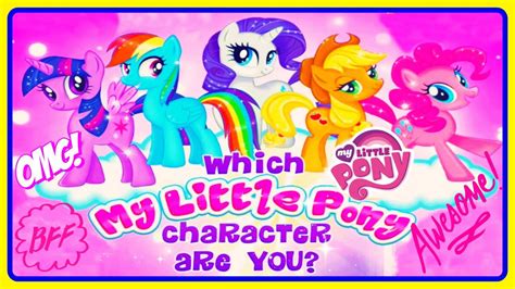 Which My Little Pony Character Are You ♡ Mlp Friendship Is Magic Quiz