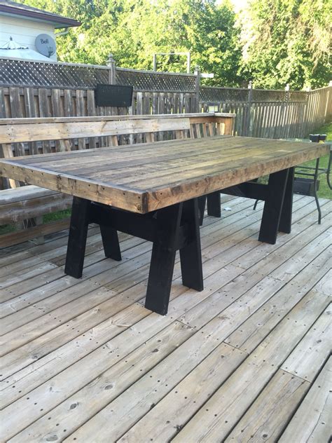 If you want to learn more before starting the actual assembly of the harvest table, we recommend you to adjust the size and. Hubby diy project - outdoor harvest table less than $100 | Outdoor harvest table, Outdoor decor