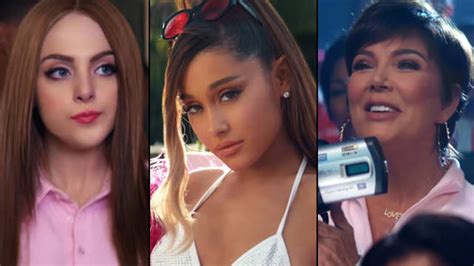 Ariana Grande Thank U Next Video A List Of Every Celebrity Cameo In The Video Popbuzz