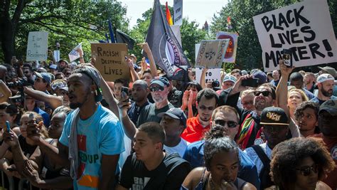 Black Lives Matter Civil Rights Leaders Place Blame On Donald Trump For Charlottesville Violence