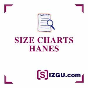 Hanes Size Charts Sizgu Com
