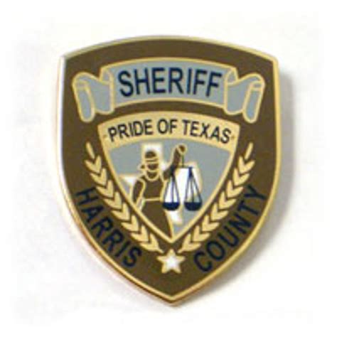 Harris County Sheriffs Office Patch Pin