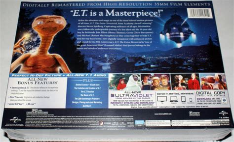 Blu Ray And Dvd Exclusives Et The Extra Terrestrial Walmart