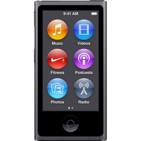 Apple Ipod Nano 7th Generation 16gb Space Brand New In Sealed Retail