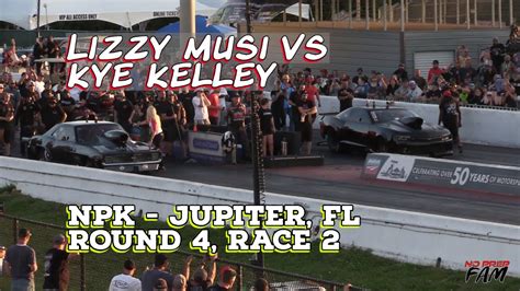 Street Outlaws 2022 No Prep Kings Jupiter Fl Round 4 Race 2 Lizzy