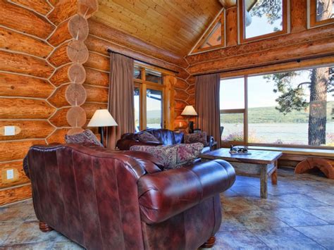 Log Cabin Living Rooms And Great Rooms North American Log Crafters