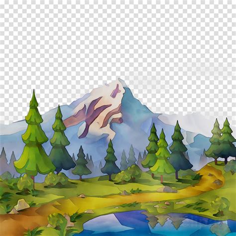 Mountain Clipart Nature Mountain Nature Transparent Free For Download