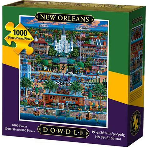 Dowdle Jigsaw Puzzle New Orleans 1000 Piece