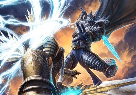 Arthas Tyrael Archangel Of Justice Hots Blizzard Heroes Of The Storm