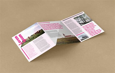 A4 Brochure Template Psd Free Download Printable Templates
