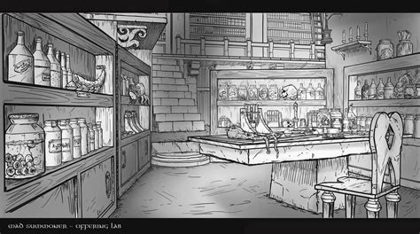 Mad Scientists Lab By Ativich On Deviantart