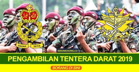 Panglima tentera darat malaysia, jend. Pengambilan Tentera Darat 2019