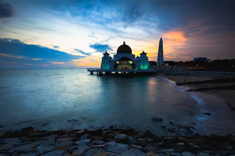 Durian Tunggal Malacca Malaysia Sonnenaufgang Sonnenuntergang Zeiten