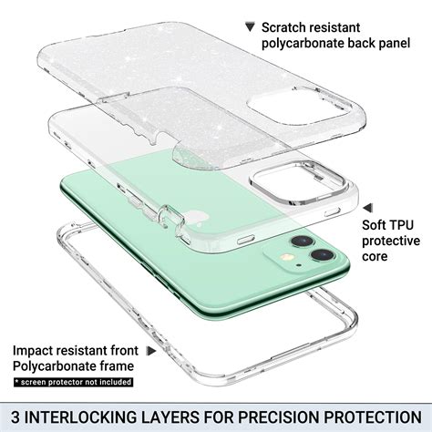 Ulak Iphone 11 Case Heavy Duty Shockproof Rugged Protection Tpu Bumper
