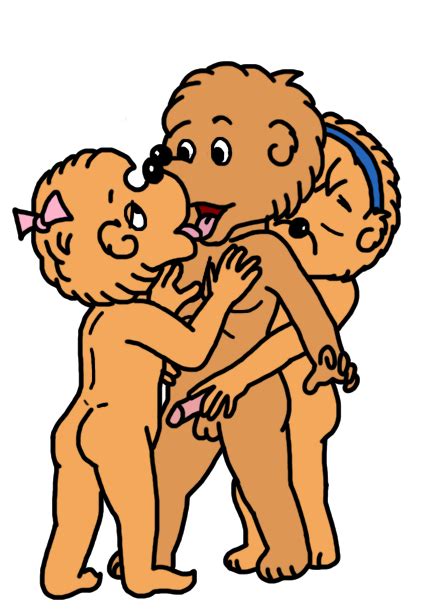 Rule 34 Anthro Berenstain Bears Brother Bear Character Furry Furry Only Handjob Kissing
