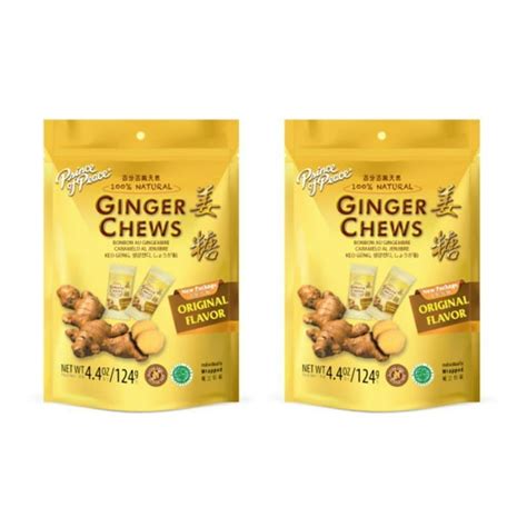 Prince Of Peace Ginger Candy 4 4 Oz Pack Of 2