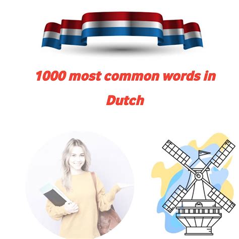 1000 Most Common Words In Dutch Vagoor