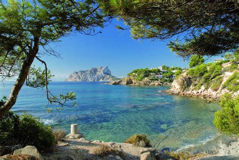 Cala Fustera Moraira Calpe Places In Spain Places To Visit