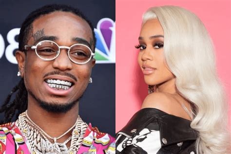 Quavo Surprises Saweetie With New Bling And She Couldnt Be More
