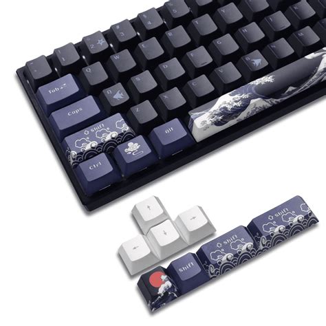 Xvx 78 Key Pbt Keycaps For Gaming Keyboard 60 Dye Sub Custom Keycaps