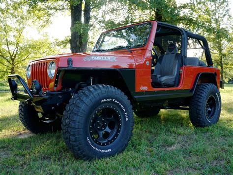 Rustys Complete Fender Package 97 06 Tj Lj Wrangler Rustys