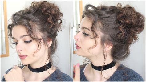 25 How To Do The Perfect Messy Bun With Curly Hair