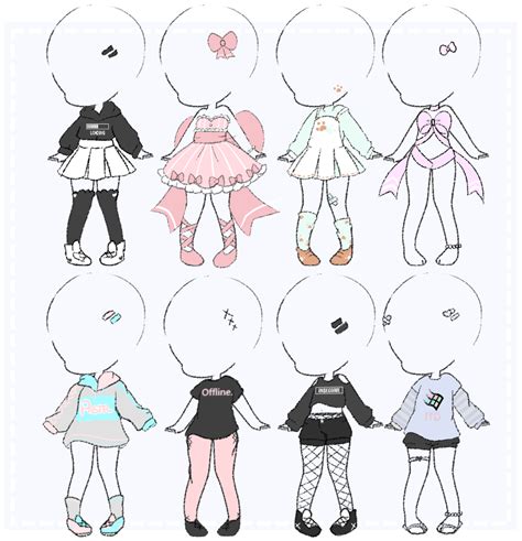 The Best 5 Reference Cute Chibi Clothes Learnducktoon