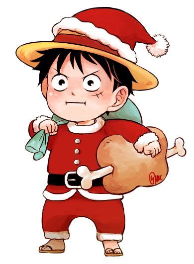 Yuushishio Anime Chibi Anime Christmas One Piece Anime