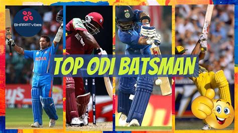 Top 10 Odi Batsman Ranking Best Odi Batsman Icc Odi Cricket Video