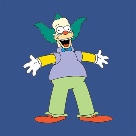 The Simpsons Krusty The Clown Comedy T Shirt Teepublic