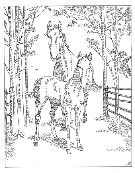 ️realistic Farm Coloring Pages Free Download