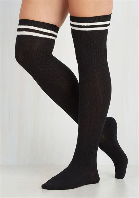 Socks Fun Socks For Women Retro And Cute Socks Modcloth Striped