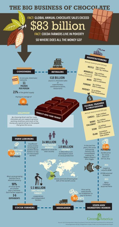 99 Chocolateinfographics Ideas Chocolate Infographic History Of