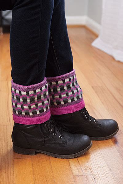 Transitions Boot Cuffs Knitting Patterns And Crochet Patterns From