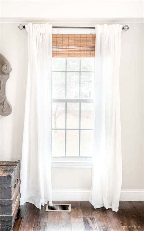 85 Best Modern Farmhouse Living Room Curtains Decor Ideas Window